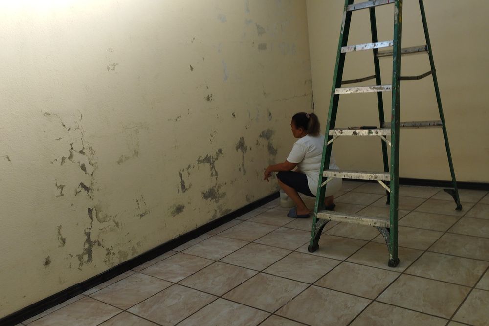 Restauración y Pintura de Casa — Casa de dos niveles restaurada por completo